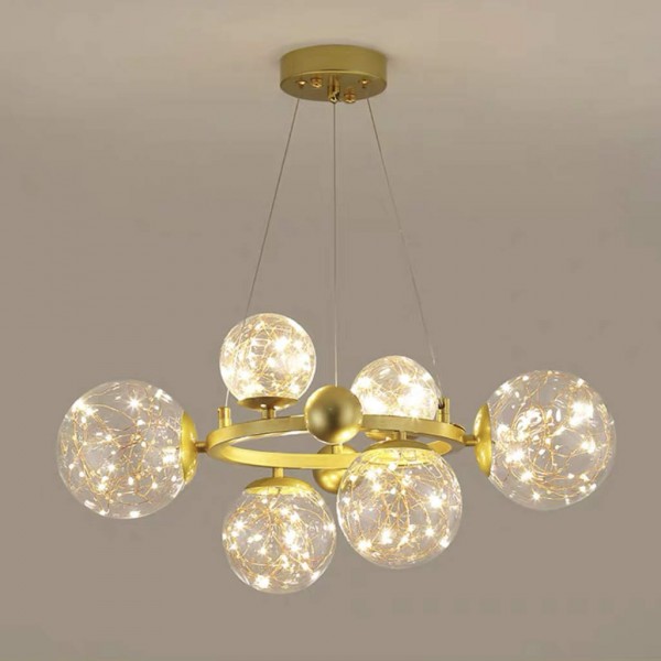 Starry Ball Chandelier