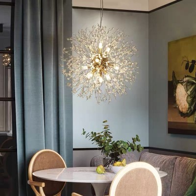 Modern dandelion Crystal Chandelier Modern dandelion Crystal Chandelier