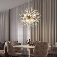 Modern dandelion Crystal Chandelier