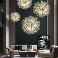 Modern dandelion Crystal Chandelier