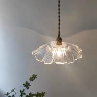 Lotus Glass Pendant Light