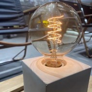 CUBE Cement Table Lamp