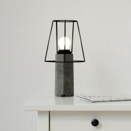 مصباح طاولة أسمنت شبه منحرف