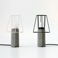 مصباح طاولة أسمنت شبه منحرف