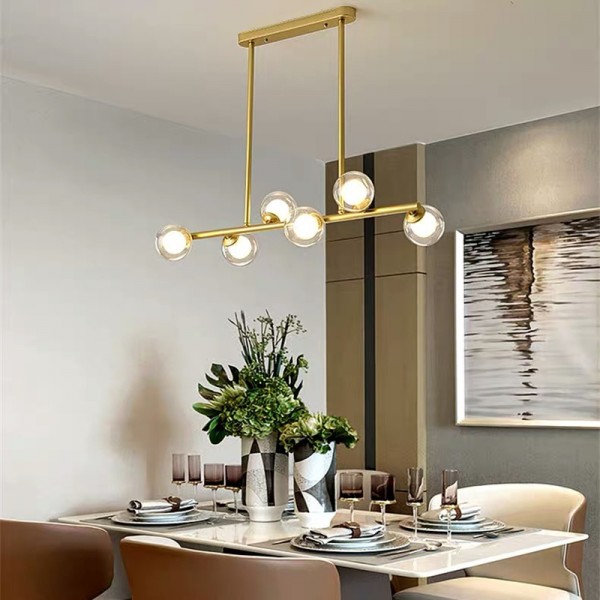 DOUBLE Ball Chandelier