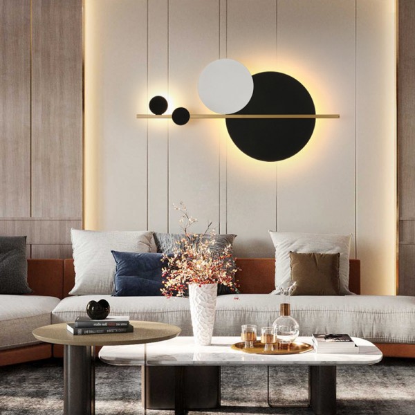 4 دوائر LED مصباح حائط