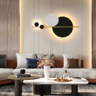 4 دوائر LED مصباح حائط