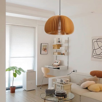 PIE Wooden Pendant Light