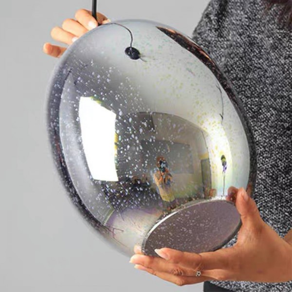 مصباح قلادة الشمال الملونة الحديثة ثلاثية الأبعاد