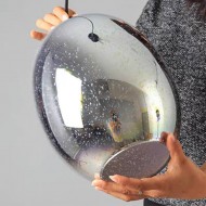 مصباح قلادة الشمال الملونة الحديثة ثلاثية الأبعاد