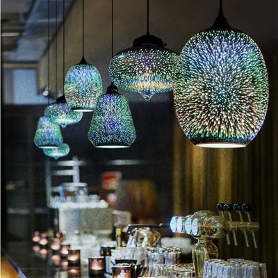 Modern 3D Colorful Nordic Pendant Lamp Modern 3D Colorful Nordic Pendant Lamp