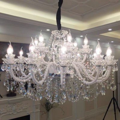 Candlestick Crystal Chandelier