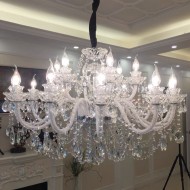 Candlestick Crystal Chandelier