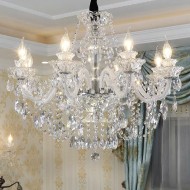 Candlestick Crystal Chandelier