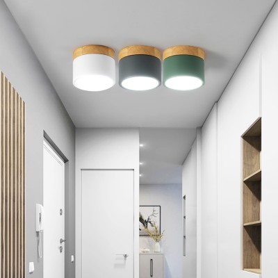 Nordic Cylindrical LED Ceiling Light