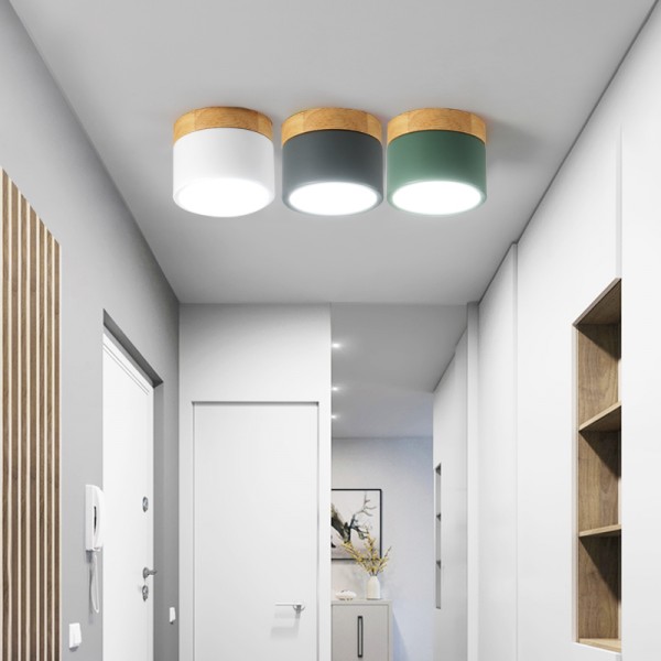 Nordic Cylindrical LED Ceiling Light