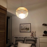 البستنة Wabi-sabi الرجعية قلادة الخفيفة