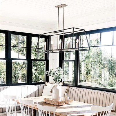 Trapezium Cage Pendant Light