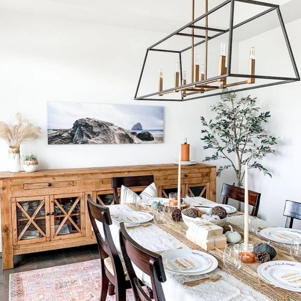 Trapezium Cage Pendant Light