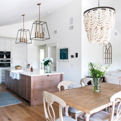 Trapezium Cage Pendant Light