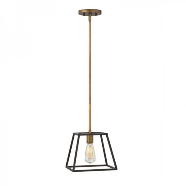 Trapezium Cage Pendant Light