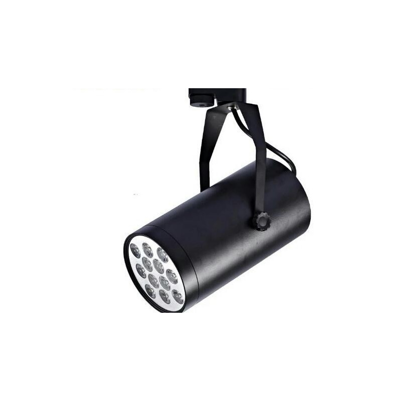 LED 12W Track Light in Black