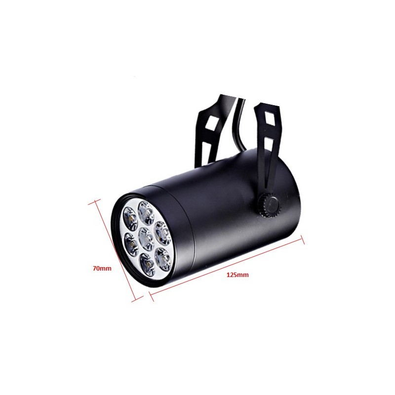 LED 7W Track Light in Black