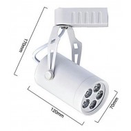 LED 7W Track Light in White (Daylight)