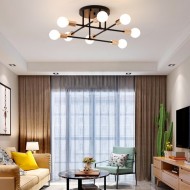 Smuxi 6/8 Head LED Industrial Iron Ceiling Light