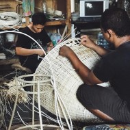 Rattan Pendant Light