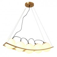 Curved Pea Pendant Lamp