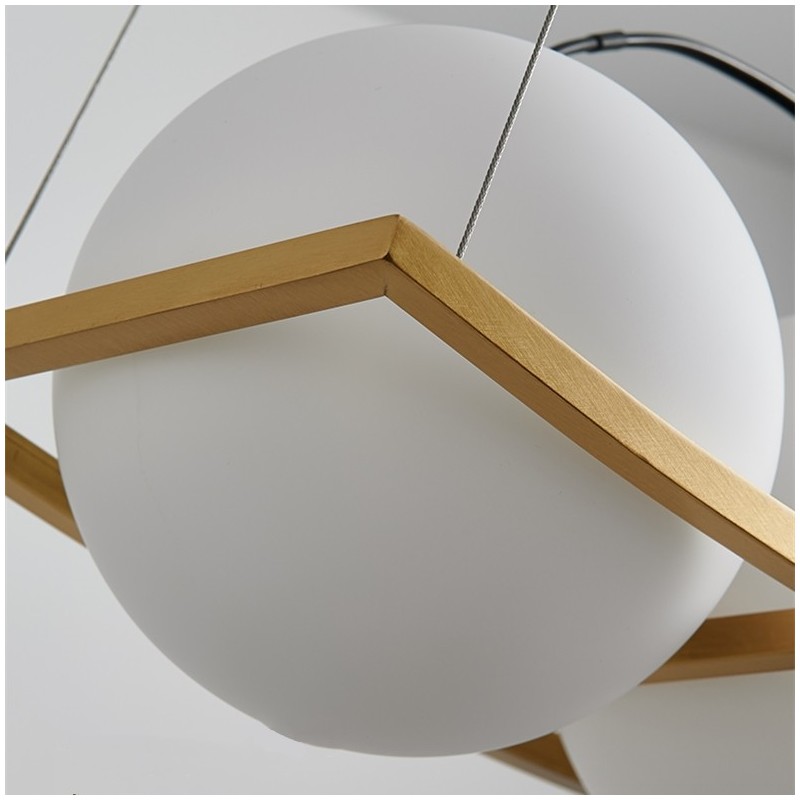 Curved Pea Pendant Lamp