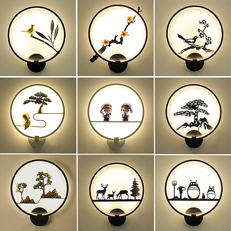Artistic Painting LED Wall Light
