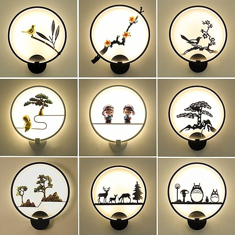 Artistic Painting LED Wall Light