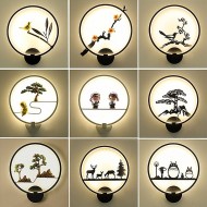 Artistic Painting LED Wall Light