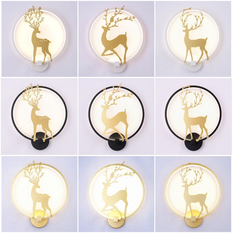 Artistic Painting LED Wall Light