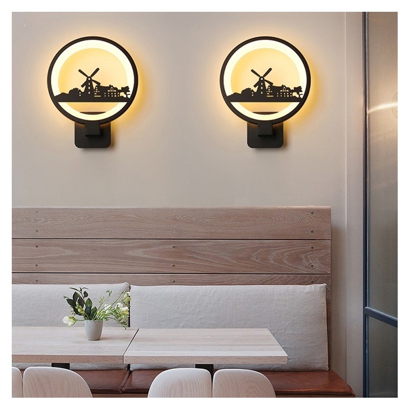 Artistic Painting LED Wall Light