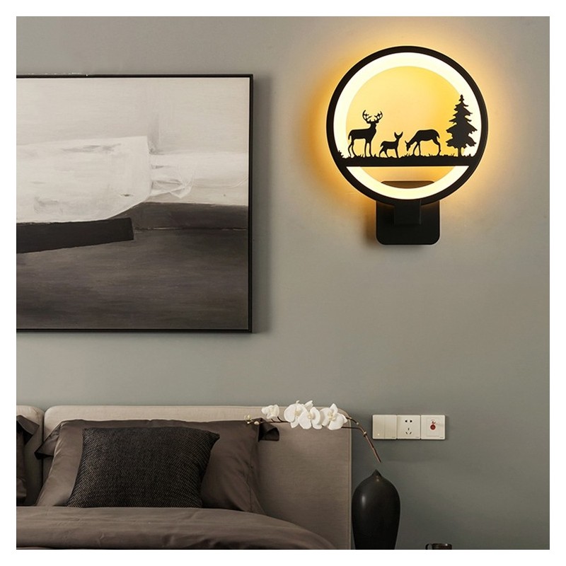 لوحة فنية LED الجدار الخفيفة