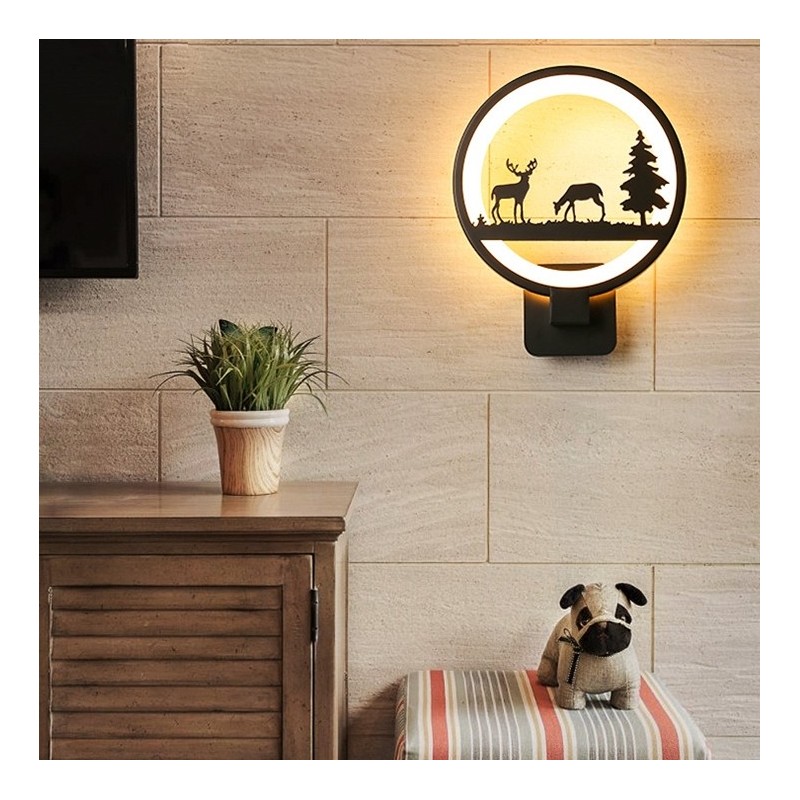 Artistic Painting LED Wall Light
