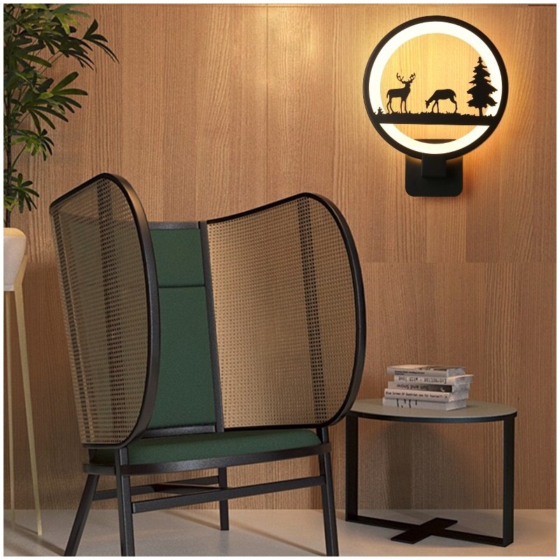 Artistic Painting LED Wall Light