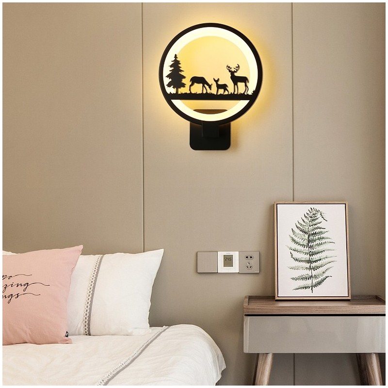 Artistic Painting LED Wall Light
