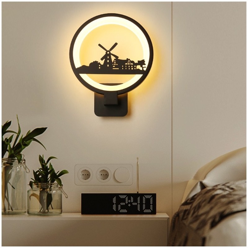 Artistic Painting LED Wall Light