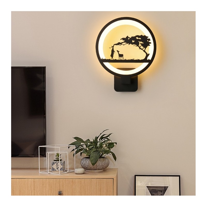 Artistic Painting LED Wall Light