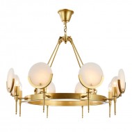 DISC Marble Chandelier