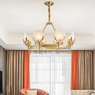 DISC Marble Chandelier
