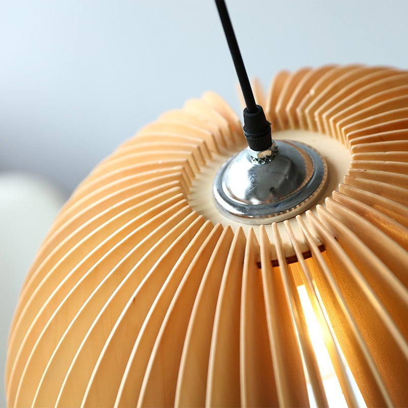 PIE Wooden Pendant Light
