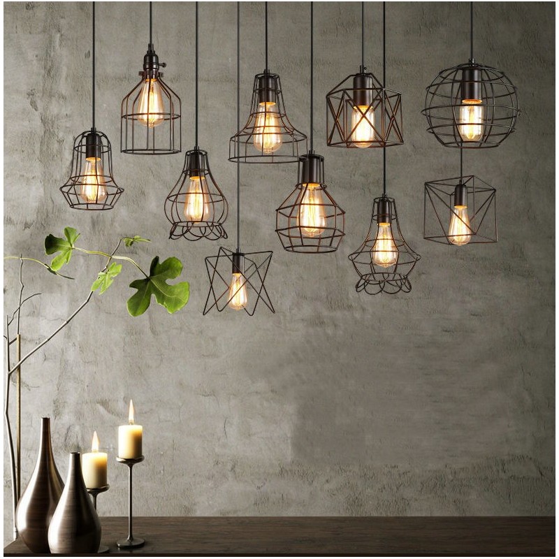 Greenhouse Cage Pendant Light