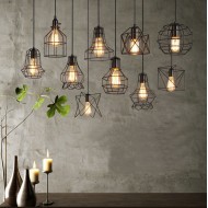 Greenhouse Cage Pendant Light
