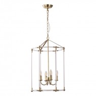 بساطتها قلادة ضوء قفص