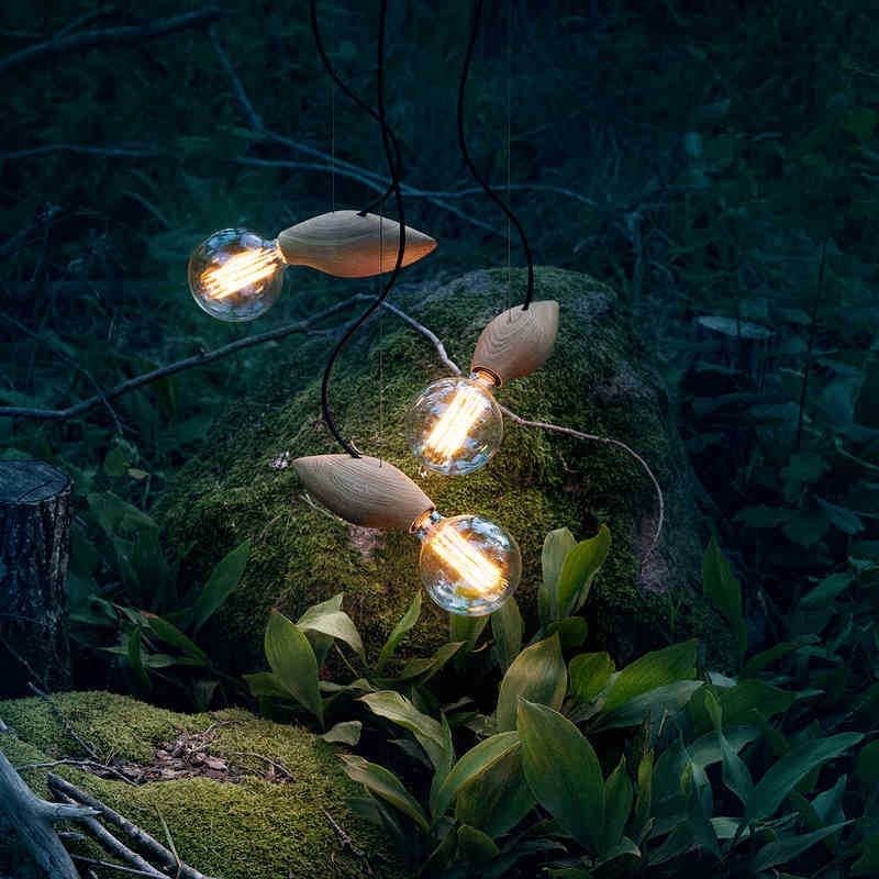 LASELLE مصباح متدلي بغطاء متدلي